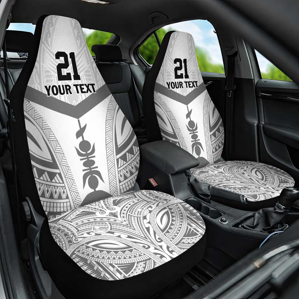 New Caledonia Football Custom Car Seat Cover Go Champions Les Cagous LT9 One Size White - Polynesian Pride
