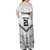 New Caledonia Football Custom Family Matching Off Shoulder Maxi Dress and Hawaiian Shirt Go Champions Les Cagous