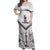 New Caledonia Football Custom Off Shoulder Maxi Dress Go Champions Les Cagous