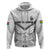 New Caledonia Football Custom Zip Hoodie Go Champions Les Cagous