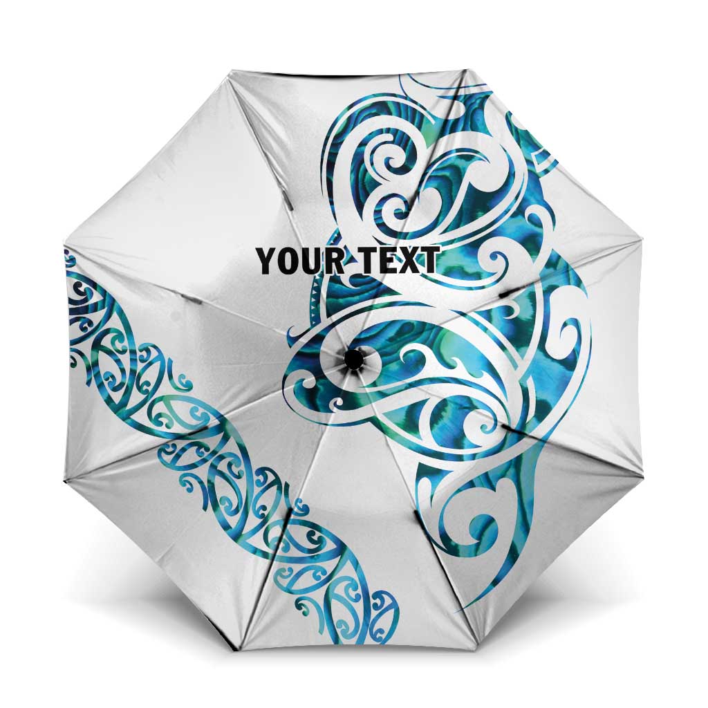 All White Maori Tribal Tattoo Personalised Umbrella Polynesian Style LT9 One Size Folded 11.42 inch Opened Diameter 37.4 inch White - Polynesian Pride