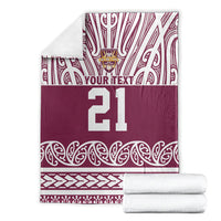 Queensland Maori Nga Hau E Wha Custom Blanket Polynesian Maori Tribal Pattern LT9 - Polynesian Pride