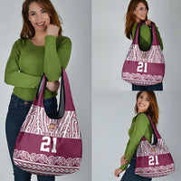 Queensland Maori Nga Hau E Wha Custom Grocery Bag Polynesian Maori Tribal Pattern LT9 - Polynesian Pride