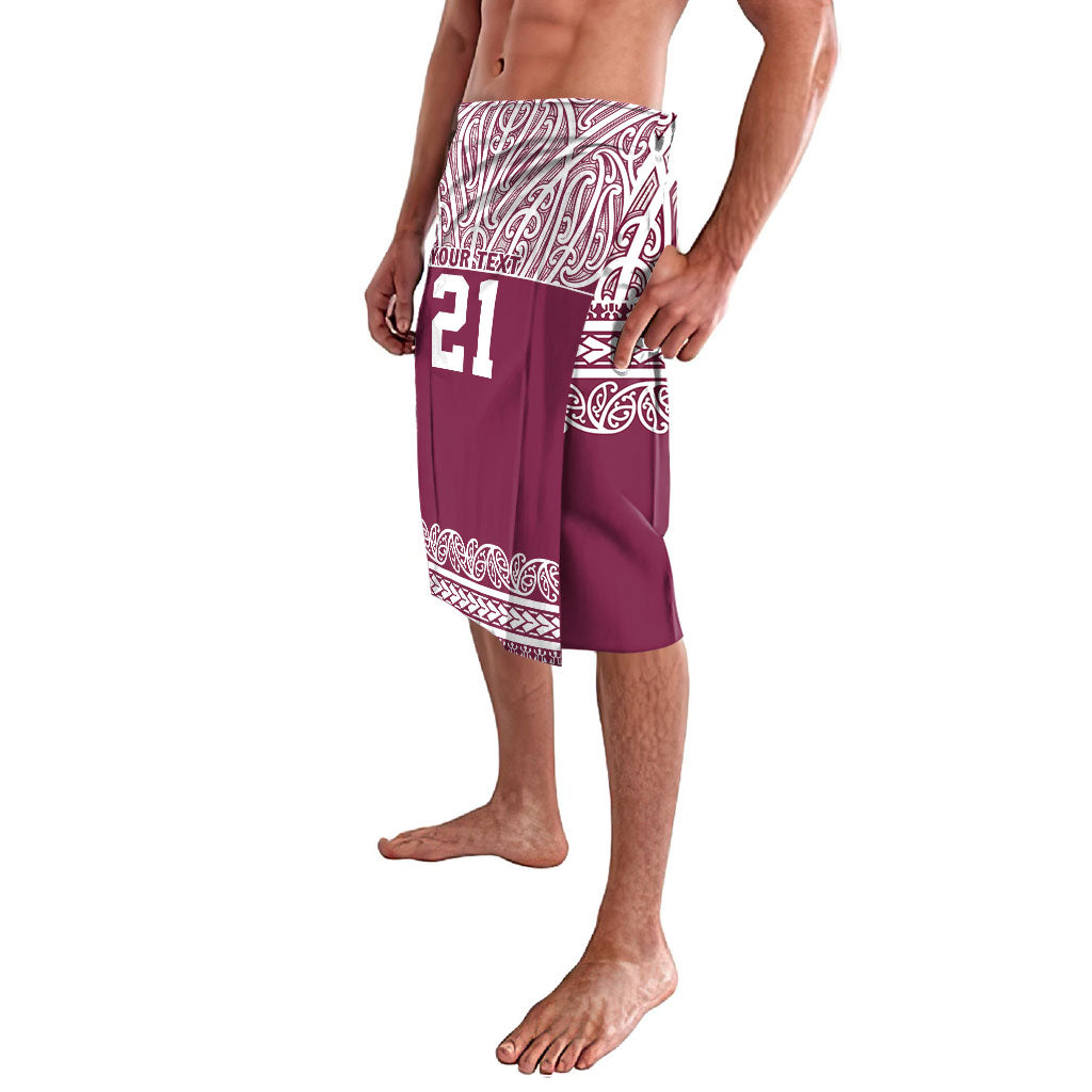 Queensland Maori Nga Hau E Wha Custom Lavalava Polynesian Maori Tribal Pattern LT9 - Polynesian Pride