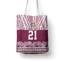 Queensland Maori Nga Hau E Wha Custom Tote Bag Polynesian Maori Tribal Pattern LT9 - Polynesian Pride