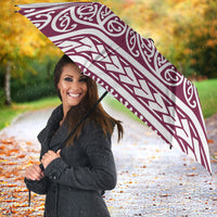 Queensland Maori Nga Hau E Wha Custom Umbrella Polynesian Maori Tribal Pattern LT9 - Polynesian Pride