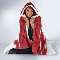 Queensland Tonga Custom Hooded Blanket QLD with Tongan Ngatu Pattern LT9 - Polynesian Pride