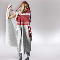 Queensland Tonga Custom Hooded Blanket QLD with Tongan Ngatu Pattern LT9 - Polynesian Pride