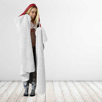 Queensland Tonga Custom Hooded Blanket QLD with Tongan Ngatu Pattern LT9 - Polynesian Pride