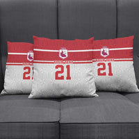 Queensland Tonga Custom Pillow Cover QLD with Tongan Ngatu Pattern LT9 - Polynesian Pride