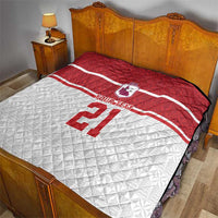 Queensland Tonga Custom Quilt QLD with Tongan Ngatu Pattern LT9 - Polynesian Pride