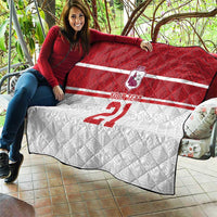 Queensland Tonga Custom Quilt QLD with Tongan Ngatu Pattern LT9 - Polynesian Pride