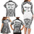 Personalised Tonga 676 Family Matching Long Sleeve Bodycon Dress and Hawaiian Shirt Tribal Kupesi Ngatu Unique