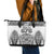 Personalised Tonga 676 Leather Tote Bag Tribal Kupesi Ngatu Unique