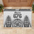 Personalised Tonga 676 Rubber Doormat Tribal Kupesi Ngatu Unique