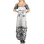 Personalised Tonga 676 Summer Maxi Dress Tribal Kupesi Ngatu Unique