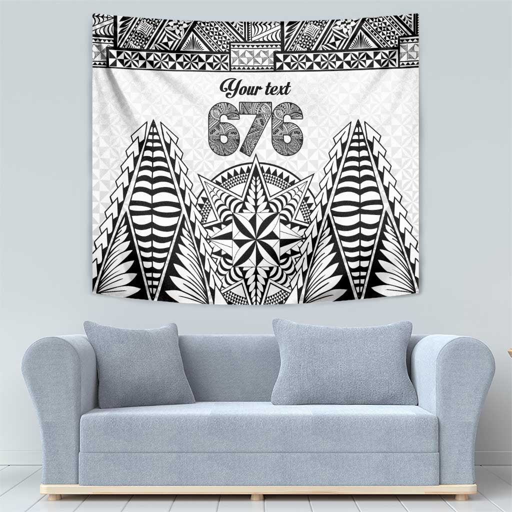 Personalised Tonga 676 Tapestry Tribal Kupesi Ngatu Unique LT9 - Polynesian Pride