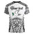 Personalised Tonga 676 Women V-Neck T-Shirt Tribal Kupesi Ngatu Unique