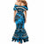 Fiji Rugby Mermaid Dress Go Fijian Tapa Arty with World Cup Vibe LT9 - Polynesian Pride