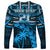 Custom Fiji Rugby Long Sleeve Shirt Go Fijian Tapa Arty with World Cup Vibe LT9 - Polynesian Pride