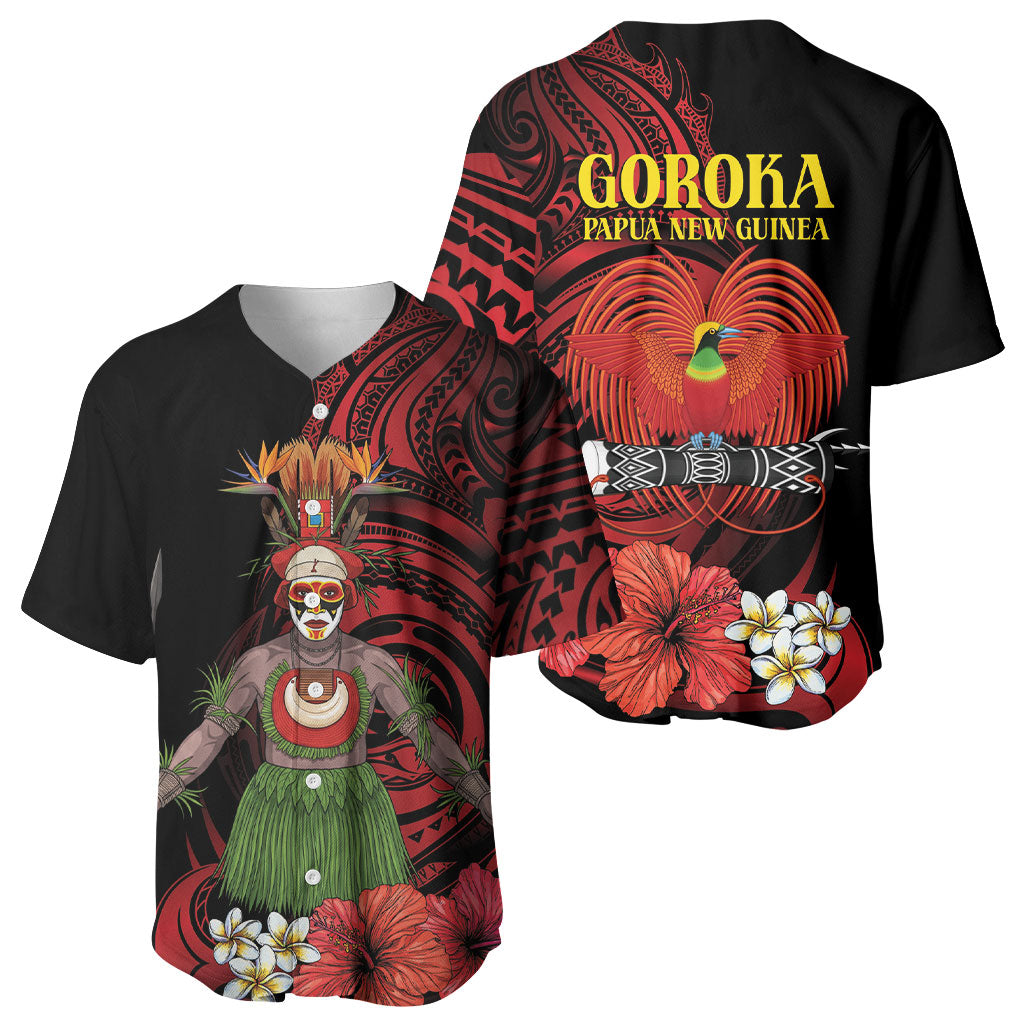 Huli Wigmen Tribe Hela Province Baseball Jersey Papua New Guinea Indigenous Pattern LT9 - Polynesian Pride