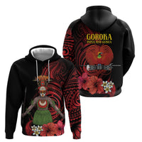 Huli Wigmen Tribe Hela Province Hoodie Papua New Guinea Indigenous Pattern LT9 - Polynesian Pride
