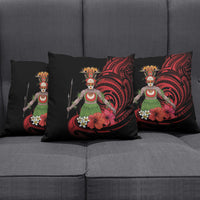 Huli Wigmen Tribe Hela Province Pillow Cover Papua New Guinea Indigenous Pattern LT9 - Polynesian Pride