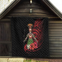 Huli Wigmen Tribe Hela Province Quilt Papua New Guinea Indigenous Pattern LT9 - Polynesian Pride