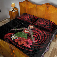 Huli Wigmen Tribe Hela Province Quilt Bed Set Papua New Guinea Indigenous Pattern LT9 - Polynesian Pride