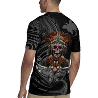 Mokomoko Tribe Eastern Highlands Province Rugby Jersey Papua New Guinea Indigenous Pattern LT9 - Polynesian Pride