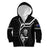 New Zealand Aotearoa Rugby Kid Hoodie Black Fern Maori Tribal Sporty Style LT9 Zip Hoodie Black - Polynesian Pride