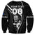 Custom New Zealand Aotearoa Rugby Sweatshirt Black Fern Maori Tribal Sporty Style LT9 - Polynesian Pride