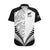 Custom New Zealand Rugby Hawaiian Shirt Proud Aoteroa Stylised Maori Koru LT9 Black - Polynesian Pride