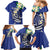 FSM Chuuk State Polynesian Shark Tattoo Personalised Family Matching Mermaid Dress and Hawaiian Shirt