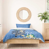 FSM Kosrae Polynesian Shark Tattoo Personalised Bedding Set LT9 - Polynesian Pride
