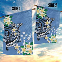 FSM Kosrae Polynesian Shark Tattoo Personalised Garden Flag LT9 - Polynesian Pride