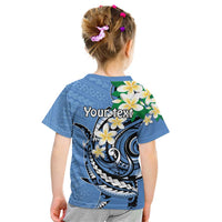 FSM Kosrae Polynesian Shark Tattoo Personalised Kid T Shirt LT9 - Polynesian Pride
