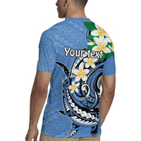 FSM Kosrae Polynesian Shark Tattoo Personalised Rugby Jersey LT9 - Polynesian Pride