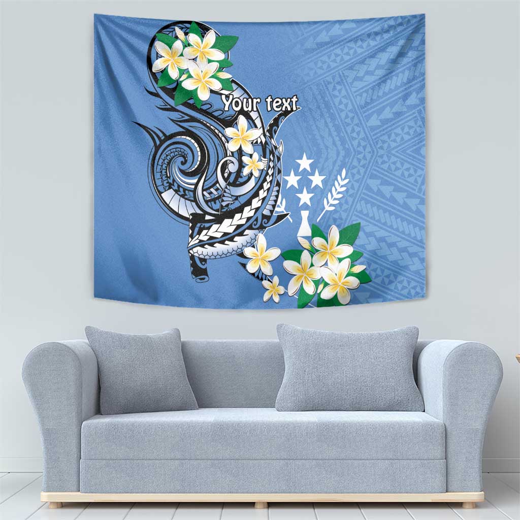 FSM Kosrae Polynesian Shark Tattoo Personalised Tapestry LT9 - Polynesian Pride