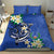 FSM Pohnpei Polynesian Shark Tattoo Personalised Bedding Set