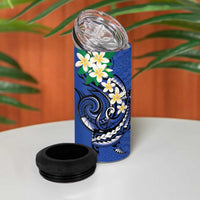 FSM Pohnpei Polynesian Shark Tattoo Personalised 4 in 1 Can Cooler Tumbler LT9 - Polynesian Pride