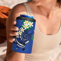 FSM Pohnpei Polynesian Shark Tattoo Personalised 4 in 1 Can Cooler Tumbler LT9 - Polynesian Pride