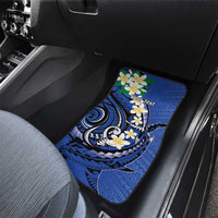 FSM Pohnpei Polynesian Shark Tattoo Personalised Car Mats LT9 - Polynesian Pride