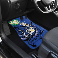 FSM Pohnpei Polynesian Shark Tattoo Personalised Car Mats LT9 - Polynesian Pride