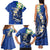 FSM Pohnpei Polynesian Shark Tattoo Personalised Family Matching Tank Maxi Dress and Hawaiian Shirt