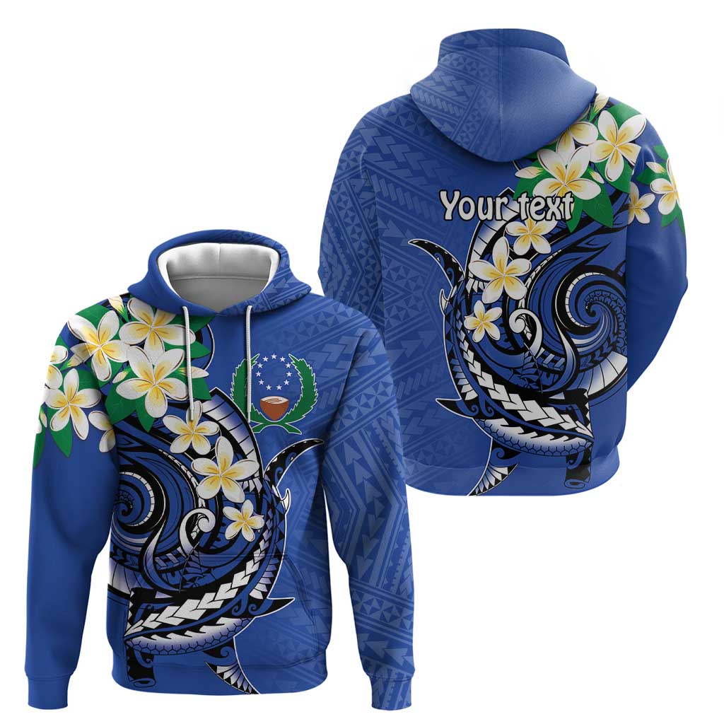 FSM Pohnpei Polynesian Shark Tattoo Personalised Hoodie LT9 - Polynesian Pride