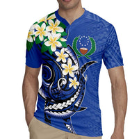 FSM Pohnpei Polynesian Shark Tattoo Personalised Rugby Jersey LT9 - Polynesian Pride