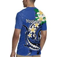 FSM Pohnpei Polynesian Shark Tattoo Personalised Rugby Jersey LT9 - Polynesian Pride