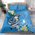 FSM Yap State Polynesian Shark Tattoo Personalised Bedding Set