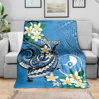 FSM Yap State Polynesian Shark Tattoo Personalised Blanket LT9 - Polynesian Pride